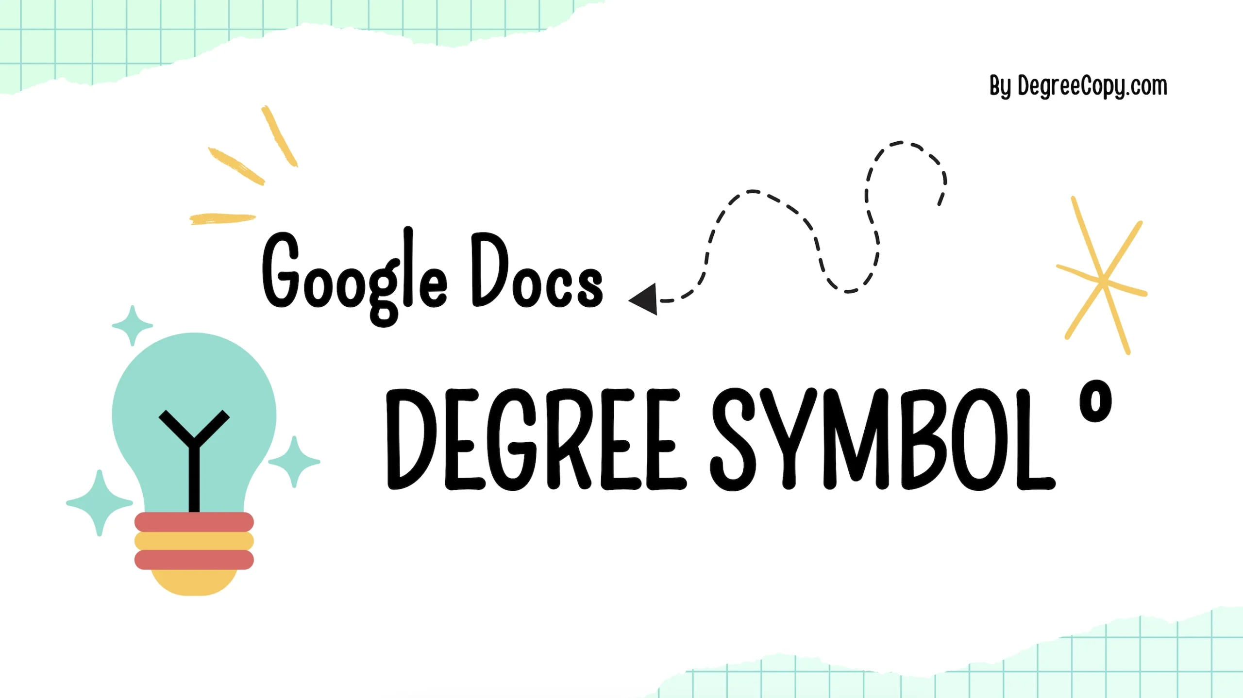 degree symbol google docs