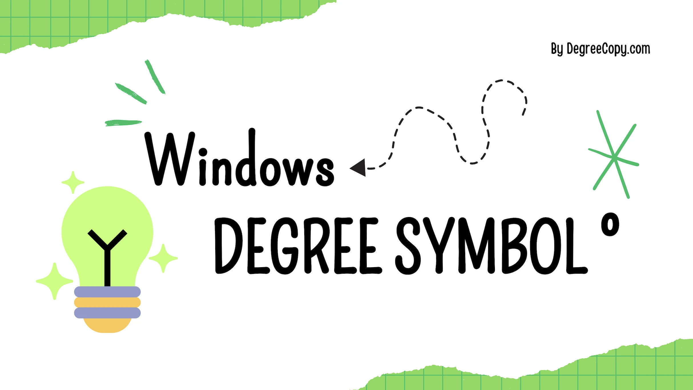 degree symbol windows